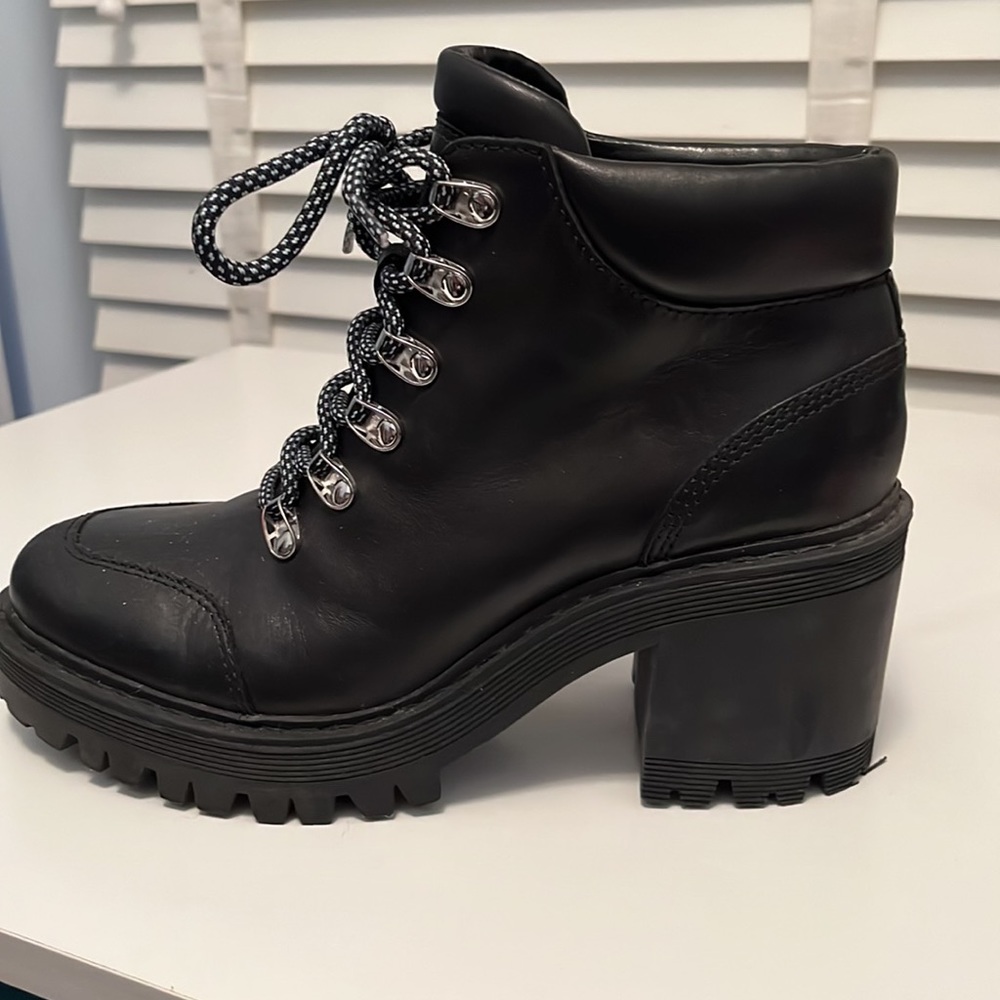 Marc Fisher lace up booties - Picture 7 of 8